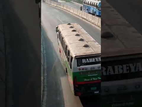 Bangladeshi Bus Videos #shorts #bus #bangladesh #highway #busvideo #race #hanif #busrace #highways