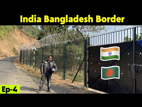 India Bangladesh border without fencing | Asia's Cleanest Village | Mawlynnong to Dawki