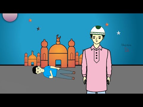মাইরে মাইরে শবে বরাতের নামাজ🙄🤣 Bangla funny cartoon | Cartoon animation video| flipaclip animation |