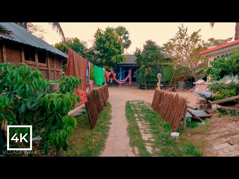 [4K] Virtual Tour Bangladeshi village | Walking through a Village in Bangladesh | Bangladesh Village