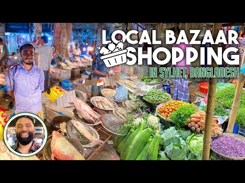 How I shop for groceries in Bangladesh @ My Local Bazzar – Biswanath, sylhet