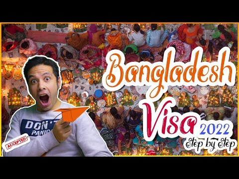 Bangladesh Visa 2022 [ACCEPTED 100%] | Apply step by step with me (Subtitled)