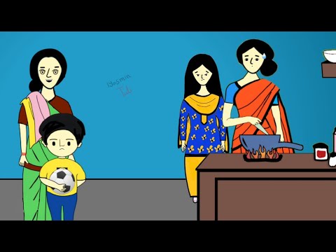 ছেঁচড়া আন্টির নতুন ফাঁদ🤔🤪 Bangla funny cartoon | Cartoon animation video | flipaclip animation |