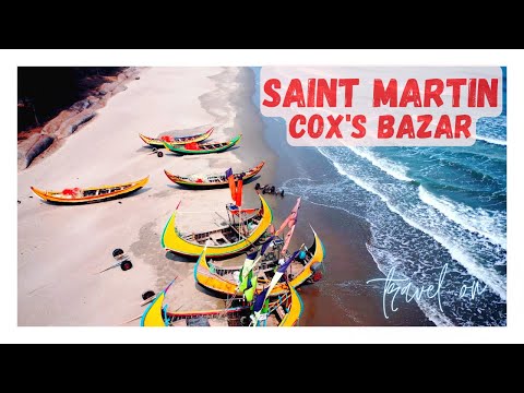 Saint Martin| Cox's Bazaar| Bangladesh| Drone View| Travel On