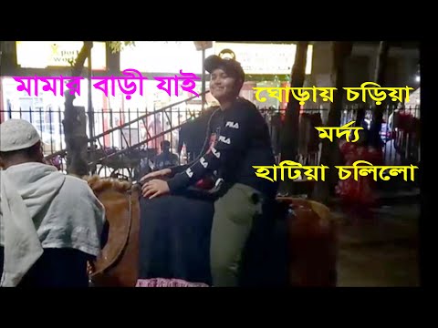 ঘোড়াওয়ালা | Adventure at night Dhaka Bangladesh | Dhaka Bangladesh | Vlog Bangladesh | BD Travel