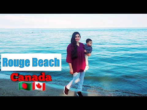 Exploring Canada for the first time | Bangladesh to Canada | Rouge Beach |