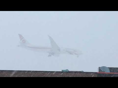 Very first arrival of Biman Bangladesh Airlines Boeing 787-9 Dreamliner BG305 at YYZ(TEST FLIGHT)