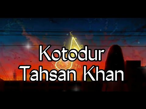 Kotodur ( Lyrics ) | Tahsan | Minar | Bangla Music video | Lyrics video | Cover By UNIQUE 10 STUDIO