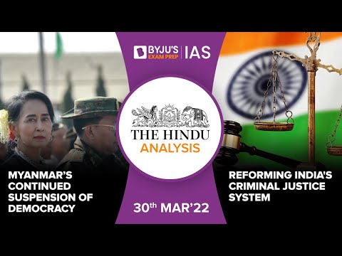 'The Hindu' Analysis for 30th March, 2022. (Current Affairs for UPSC/IAS)