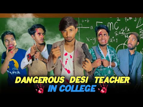 Dangerous Desi Teacher In College | Bangla Funny Video | OMOR ON FIRE | It's Omor |