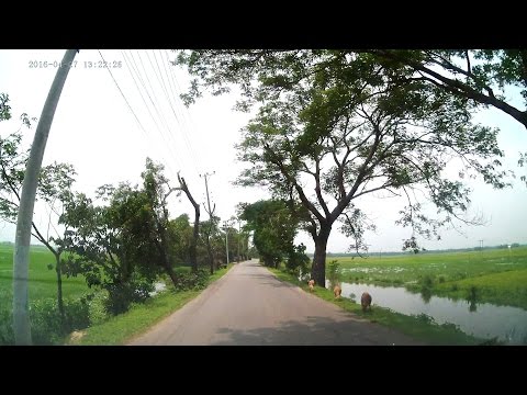 Driving on a Village Road in Sylhet, Bangladesh |  | Beautiful Holiday Travel Food Village Road Vlog