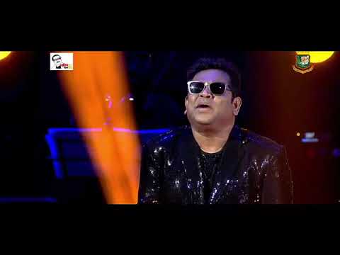 Cricket Celebrates Mujib 100 Live A. R. Rahman || A. R. Rahman in Bangladesh Mujib 100 Consert