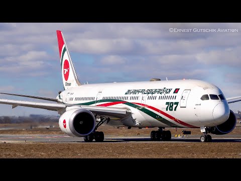 Inaugural Test Flight! Biman Bangladesh Boeing 787-9 Dreamliner at Toronto