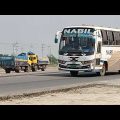 Nabil bus race Overtaking in bangladesh highway road