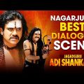 Nagarjuna Best Dialogue Scene in Jagadguru Adi Shankara | Hindi Dubbed Movie | Kaushik Babu,Saikumar