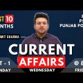 Current Affairs for Punjab Exams | PPSC Naib Tehsildar, Cooperative Inspector, Punjab PCS