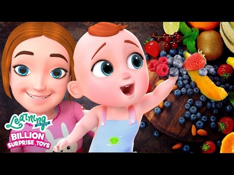 Shapes Learning and Healthy Breakfast! BillionSurpriseToys – English Kids Songs & Cartoon is Live