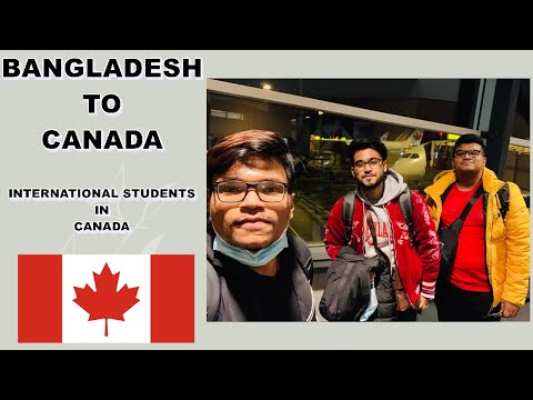 Bangladesh to Canada Travel | During this Pandemic | International Students in Canada | Zihan Vlogs