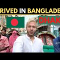 The CRAZIEST Arrival To BANGLADESH 🇧🇩(Dhaka)