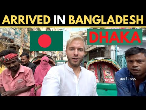 The CRAZIEST Arrival To BANGLADESH 🇧🇩(Dhaka)