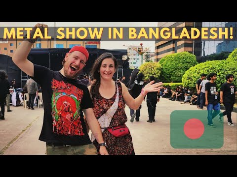 WE ATTEND A METAL SHOW IN BANGLADESH! Dhaka