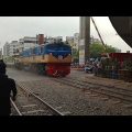 Train Passing In Mohakhali Rail Gate|Bangladesh Railway| By Travel Addiction.