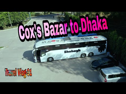 Shohagh Elite Scania Multi Axle Bus | Cox's Bazar to Dhaka | Travel vlog -31