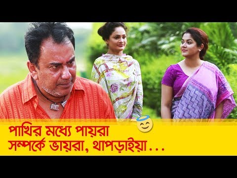 পাখির মধ্যে পায়রা, সম্পর্কে ভায়রা! থাপড়াইয়া… দেখুন – Bangla Funny Video – Boishakhi TV Comedy