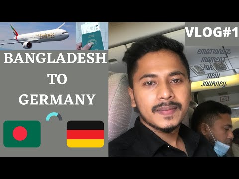 BANGLADESH TO GERMANY || JOURNEY AS AN INTERNATIONAL STUDENT || বাংলাদেশ – জার্মানি || Vlog 01