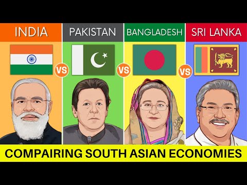 India vs Pakistan vs Bangladesh vs Sri Lanka – Country Comparison