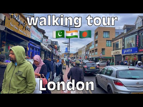 Walking Little India 🇮🇳 Little Pakistan 🇵🇰 and Little Bangladesh 🇧🇩 London Walk 4k 2022