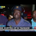 Crime busting op in Tshwane