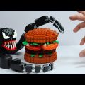 LEGO Burger For Venom GIRL : Stop Motion Cooking & ASMR Funny Videos
