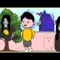 শয়তান ভূত / Part- 5 / Funny Gost / Bangla funny cartoon videos / B For Borhan.
