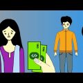 সালামির লোভে তুলির বাসায় জেরিন🤣🤪 Bangla funny cartoon | Cartoon animation video |flipaclip animation