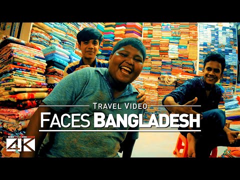 【4K】Footage | SMILES Of Beautiful BANGLADESH 2019 ..:: Faces Of Dhaka & Chittagong Travel Video