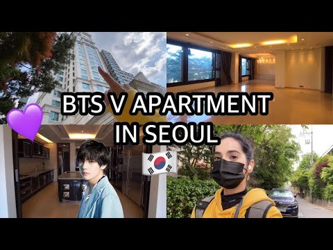 🇰🇷BTS V HOUSE + NEIGHBORHOOD TOUR 💜 | Seoul Vlog 💕