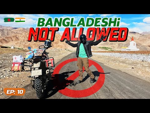 BANGLADESHI PEOPLE ARE NOT ALLOWED IN LEH LADAKH || EXPLORING LEH CITY || INDIA TOUR PART 10