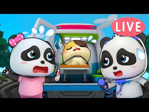 [LIVE] BabyBus Best Cartoon & Animation for Kids | Stories for Kids | Kids Songs | Super Rescue Team