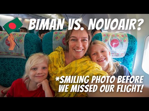 WE MISSED OUR FLIGHT! BANGLADESH AIRLINES VS. NOVOAIR: What would you do?