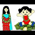 ঘাড় ত্যাড়া বান্দর পুলাপাইনের কাঁচা আম😡🤣 | Bangla funny cartoon | Cartoon animation video | flipaclip