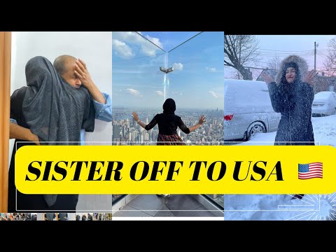 Sister off to USA 🇺🇸|travelling to USA|#usa #kuwait #travel #bangladesh #vlog #daily #kuwaitcity