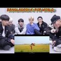 @Bangladesh K-pop World BTS reaction Bangla song.. Jege Otho Bangladesh 🇧🇩🥰💓💓
