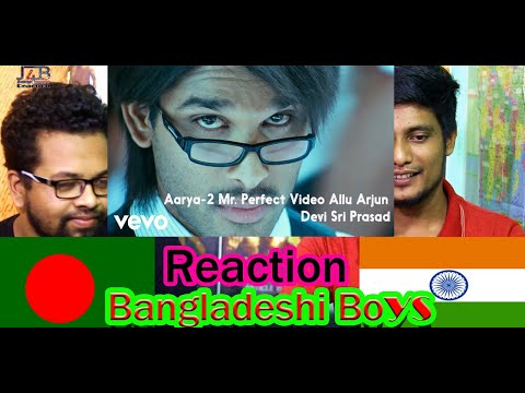 Bangladesh Bangladeshi REACTION Video Song Aarya-2- Mr. Perfect Video | Allu Arjun | Devi Sri Prasad