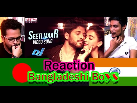 Bangladesh Bangladeshi REACTION Video Song!!! Seeti Maar | DJ | Allu Arjun | Pooja Hegde J4BReaction