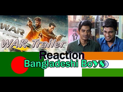 REACTION!!!On War Trailer Bangladesh Bangladeshi Video Song-Hrithik-Tiger -Vaani-War J4B REACTION!