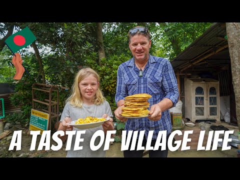 A TASTE OF BANGLA VILLAGE LIFE WITH FRUIT, FISHING AND FOOTBALL: Village homestay, Bangladesh.