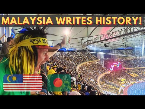 MALAYSIA FIRST TIME IN 42 YEARS IN ASIA FOOTBALL CUP! 🇲🇾