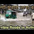 সিলেটে আবারো ভয়াবহ বন্যা | Floods in sylhet Bangladesh | sylhet bonna