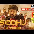 Siddhu The Warrior Hindi Dubbed Full Movie (2021)| New Released Hindi Dubbed Movie|Chiranjeevi Sarja